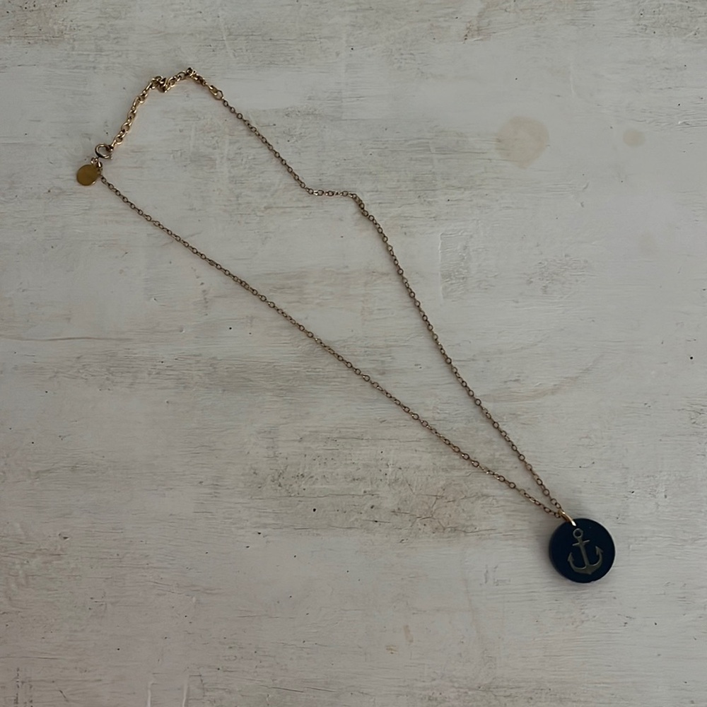 Moon & Lola Anchor Necklace